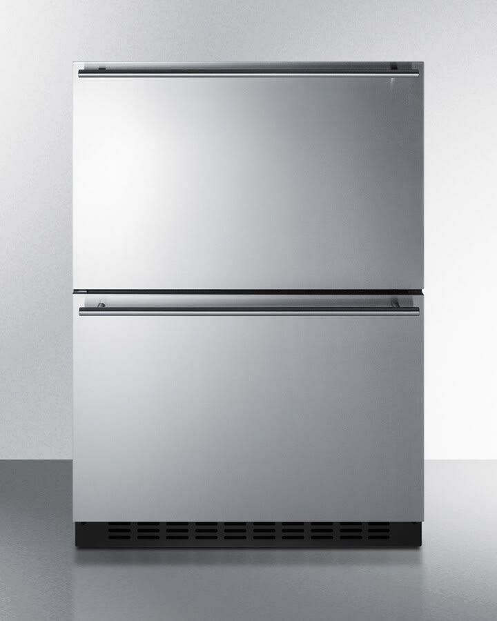 Summit ADFD243 24 Inch Commercial Drawer Freezer with 3.7 cu