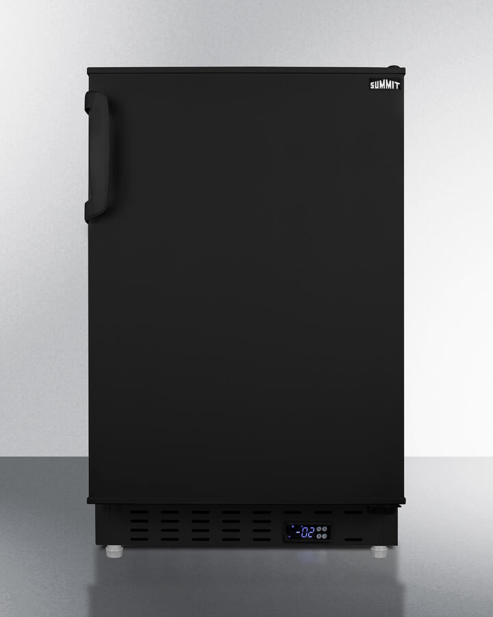Summit ALFZ37B 20 Inch Built-In All-Freezer with 2.68 Cu. Ft