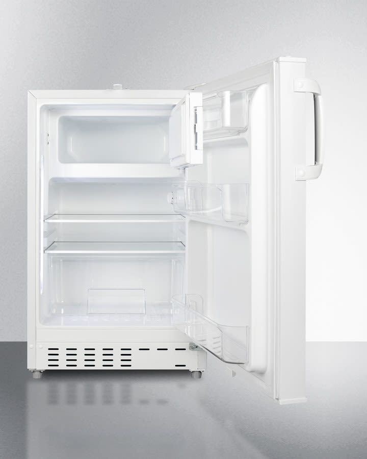 Summit ALRF48 21 Inch Built-In Refrigerator-Freezer with 2.68 Cu