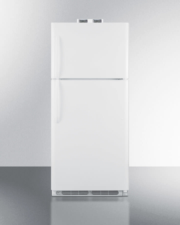 Summit BKRF21W 30 Inch Top-Freezer Break Room Refrigerator