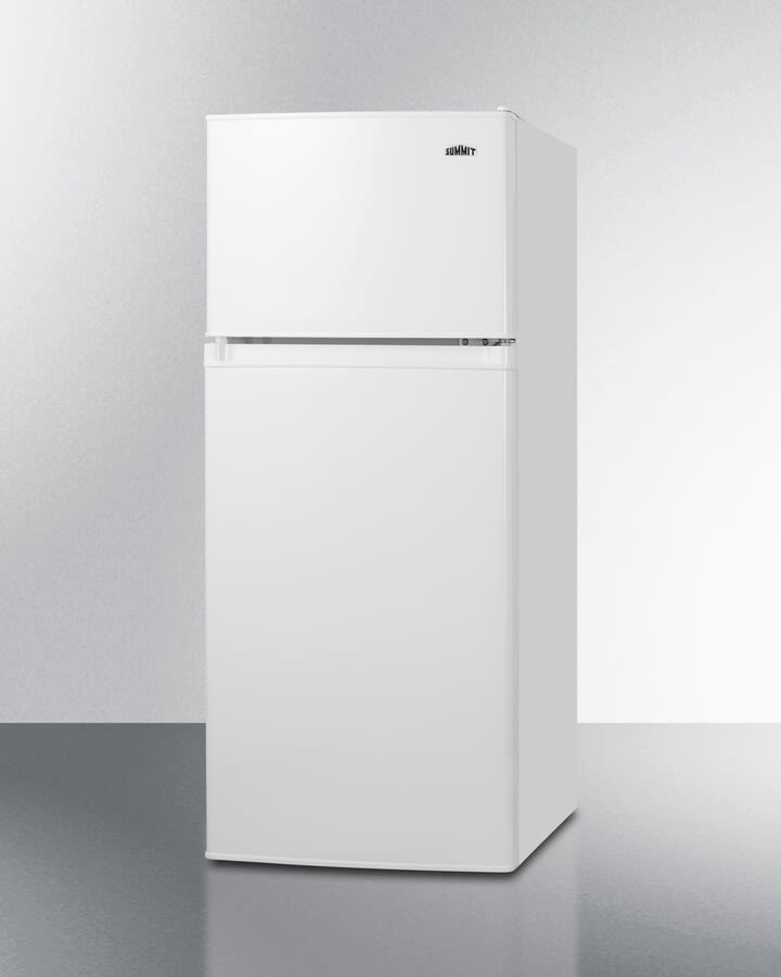 Summit CP72W 19 Inch Top Freezer Refrigerator with 4.5 Cu. Ft
