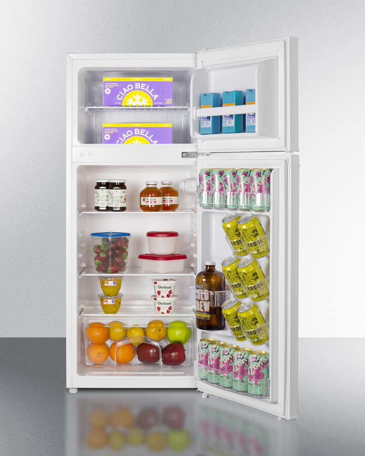 スーパーファミコン Summit CP72W 19 Inch Top Freezer Refrigerator with 4.5 Cu. Ft