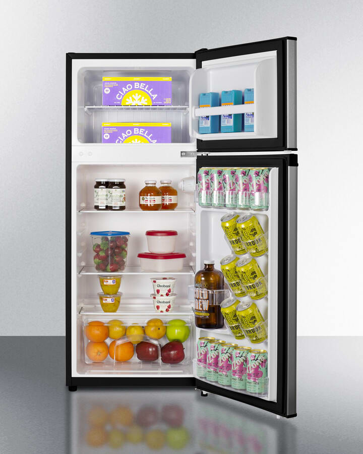 refomed×ccu Summit CP73PL 19 Inch Top Freezer Refrigerator with 4.5 Cu. Ft