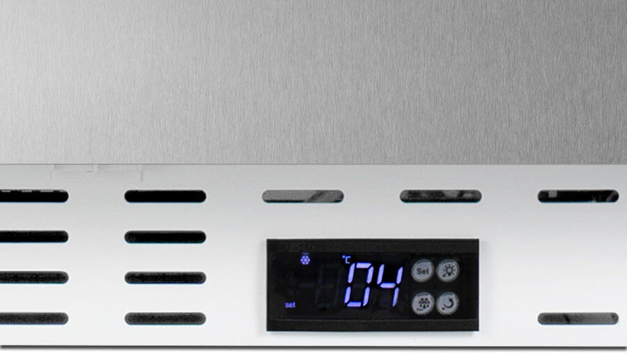 Summit SCF505SSTBADA 20 Inch Commercial All-Freezer with 2.47 Cu