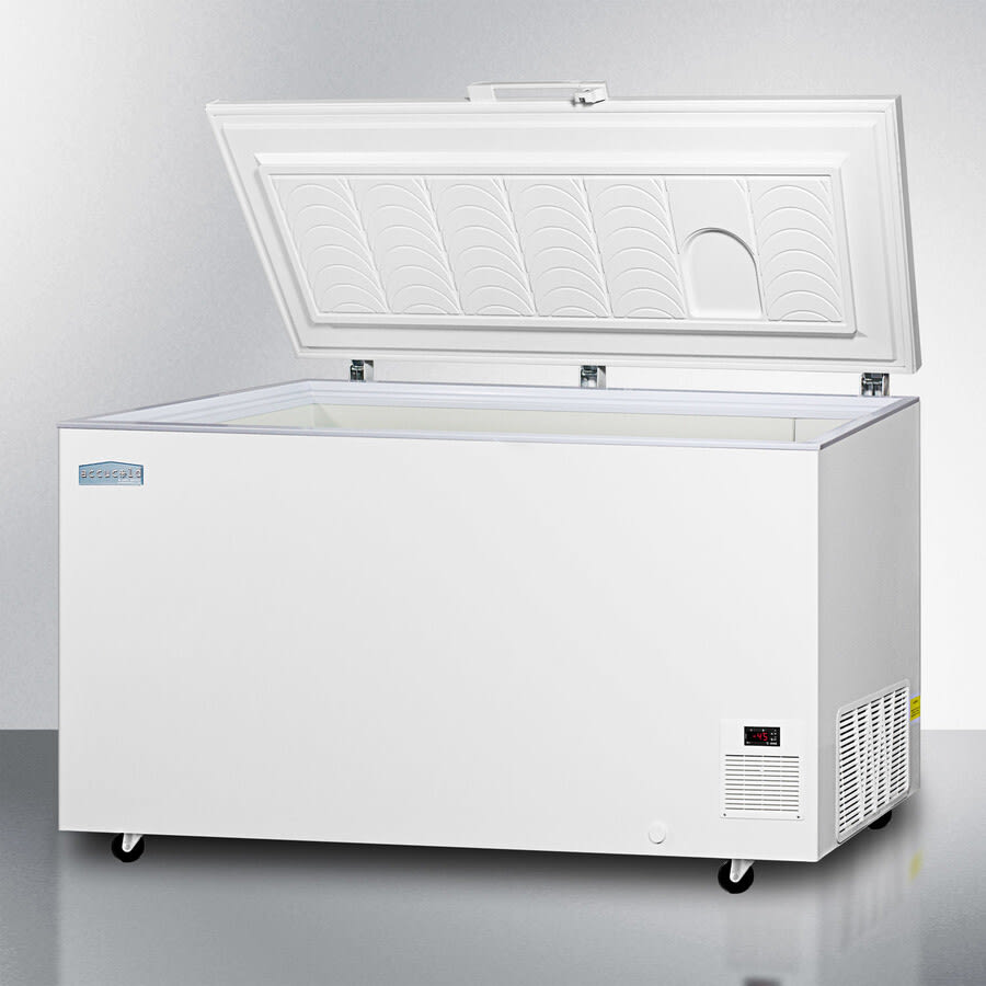 AccuCold EL51LT 67 Inch Freestanding Chest Freezer with 15 Cu.Ft