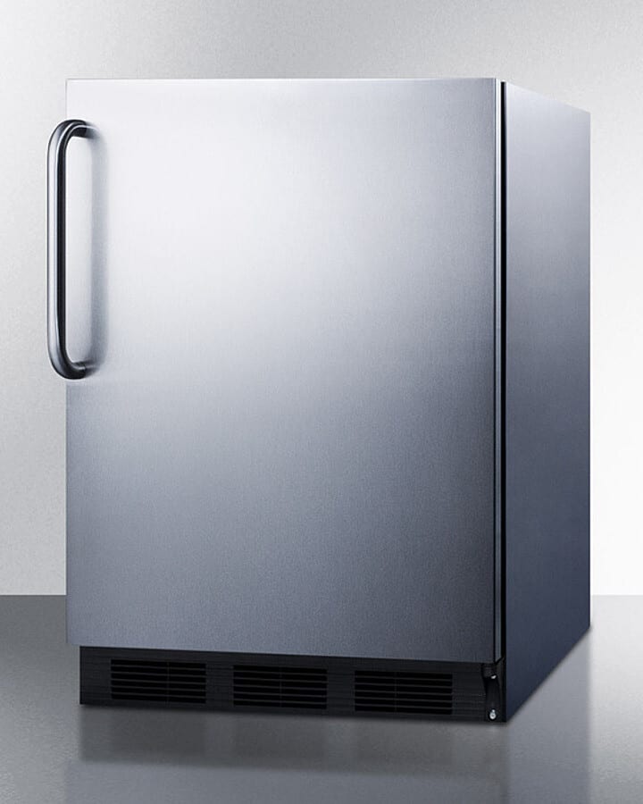 Summit FF63BKCSSADA 24 Inch Built-In All-Refrigerator with 5.5 cu