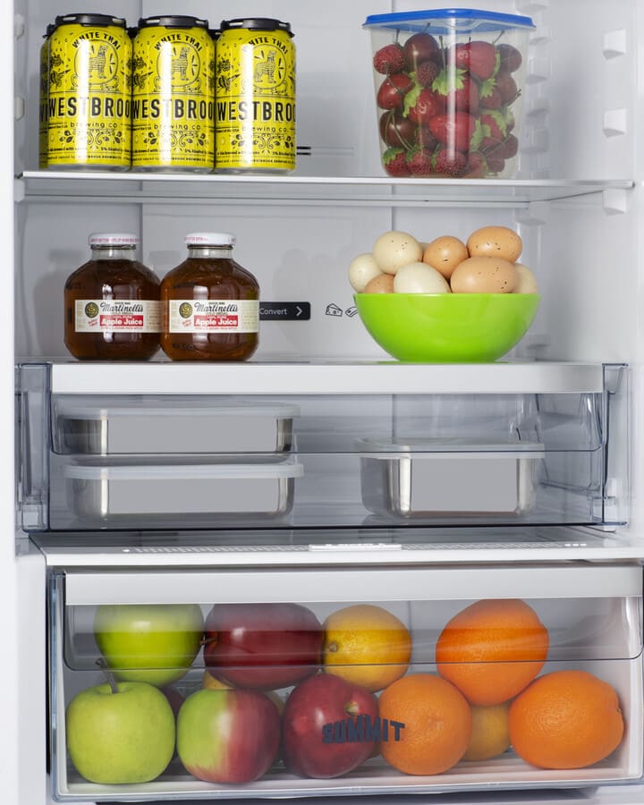 Summit FFBF181ES2KIT48 48 Inch Counter Depth Wide Bottom Freezer