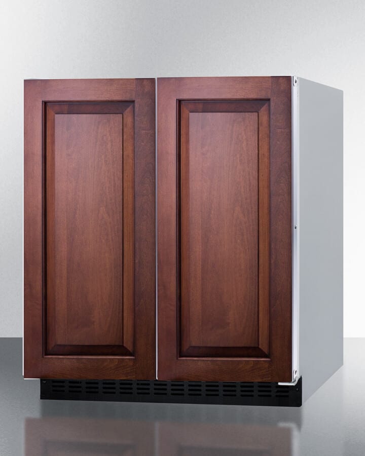 Summit FFRF3075WIF 30 Inch Side-by-Side Refrigerator with 5.4 Cu