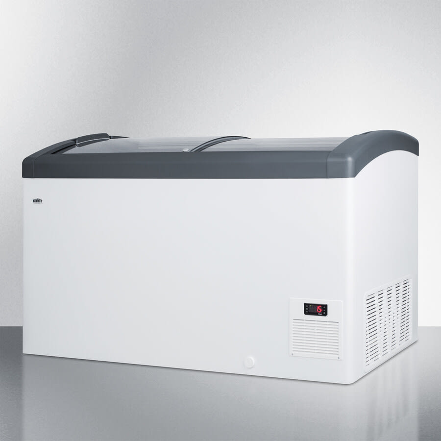 m1z Summit FOCUS131 51 Inch Curved Top Chest Freezer with 12.4 cu. ft