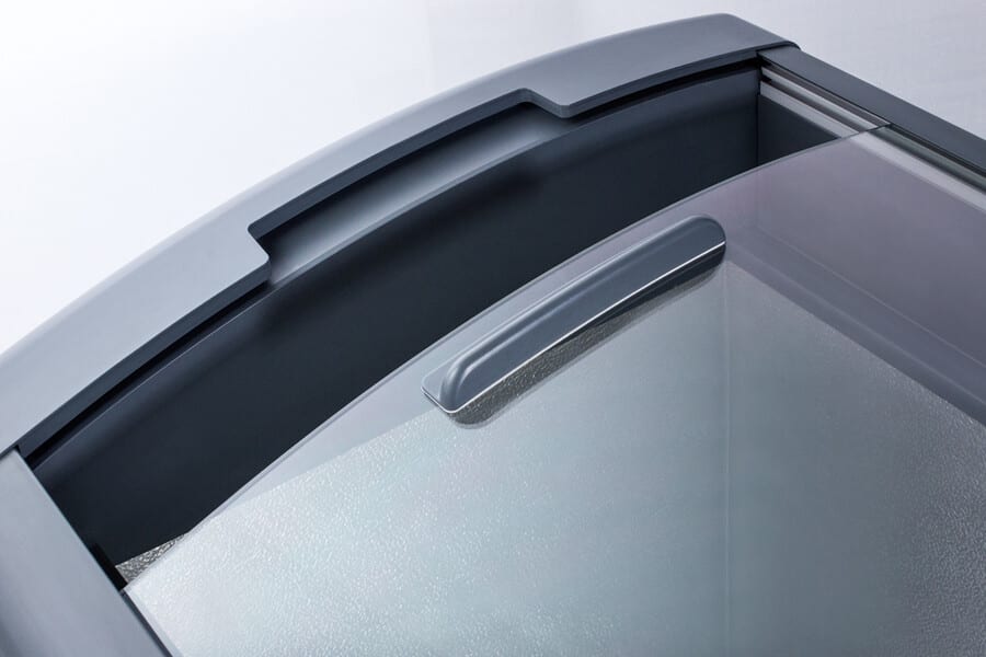 Summit FOCUS131 51 Inch Curved Top Chest Freezer with 12.4 cu. ft