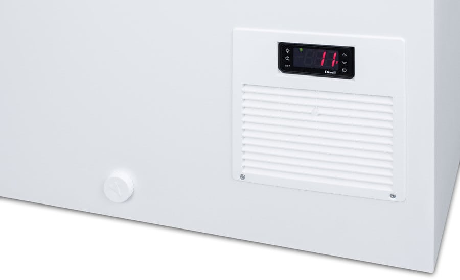 Summit NOVA35 43 Inch Commercial Ice Cream Freezer with 11.7 Cu