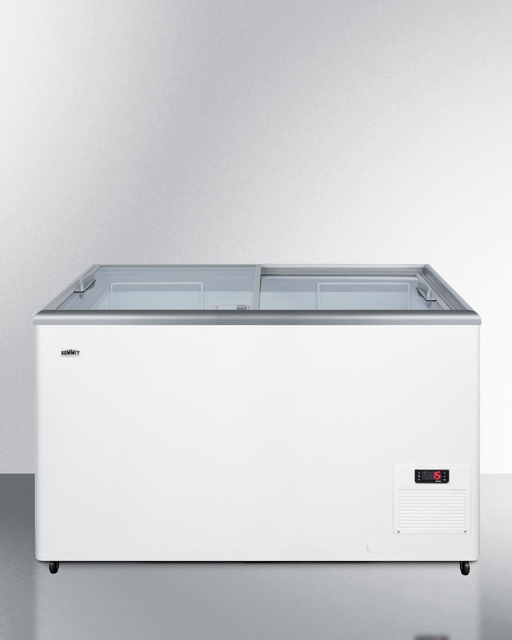Summit NOVA35 43 Inch Commercial Ice Cream Freezer with 11.7 Cu