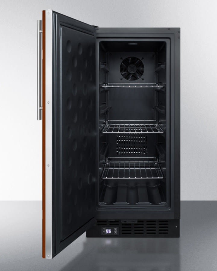 Summit SCFF1533BIFLHD 15 Inch Undercounter Commercial Freezer with