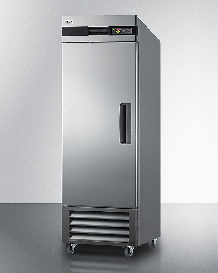Summit SCRR232LH 28 Inch Upright Reach-In All-Refrigerator with 23