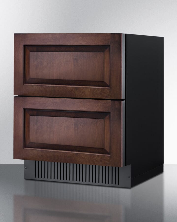 Summit SPR275OS2DPNR 27 Inch Built-In Double Drawer Refrigerator