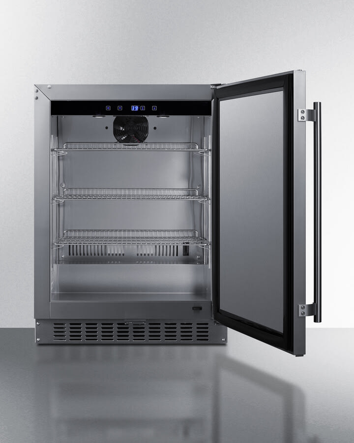 Summit SPR618OSADA 24 Inch Outdoor Undercounter Refrigerator Summit SPR618OSADA 24 Inch Outdoor Undercounter Refrigerator