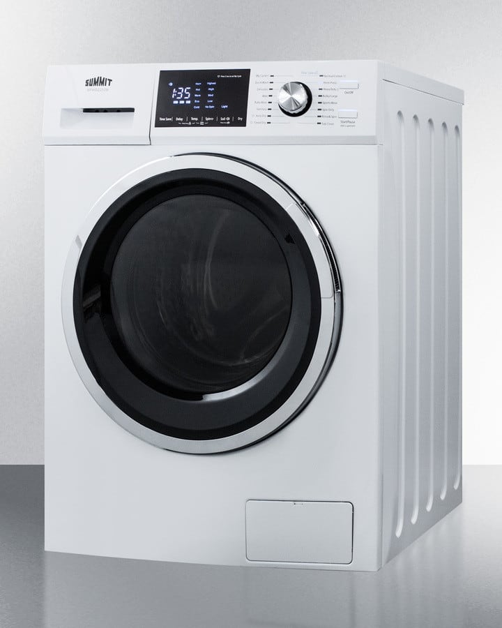 Summit SPWD2202W 24 Inch Electric Washer/Dryer Combo with 2.7 cu