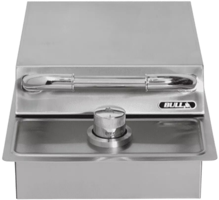 Bull 60008 13 Inch Drop-In Single Side Burner with Stainless