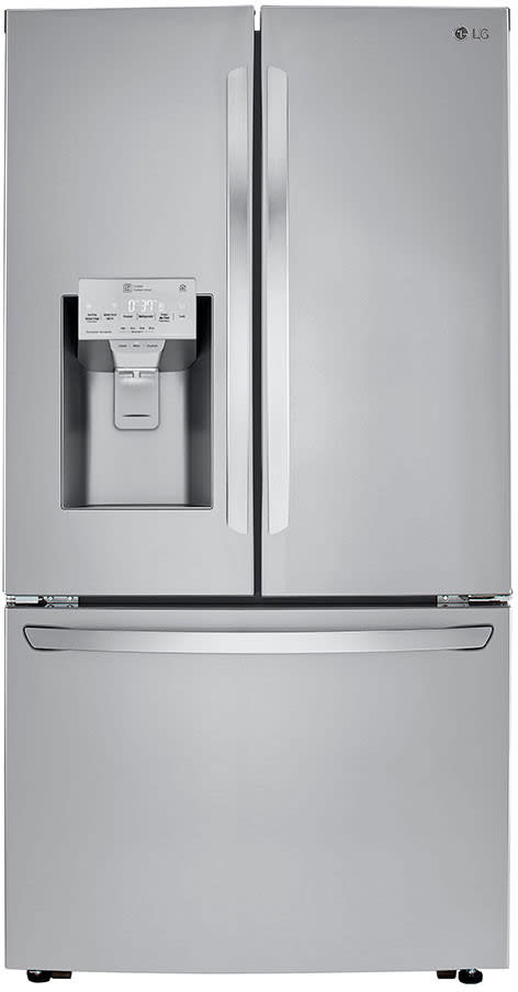 LG LRFXC2406S 36 Inch Counter Depth French Door Refrigerator with