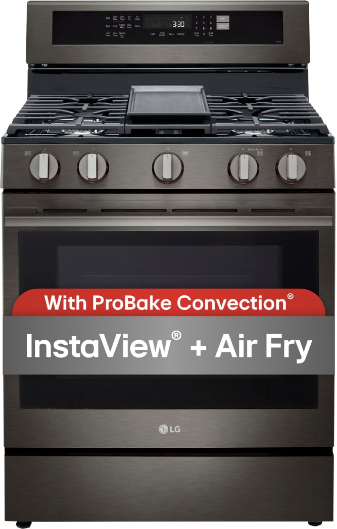 LG LRGN6325Z 30 Inch Freestanding Smart Gas Range with 5 Sealed