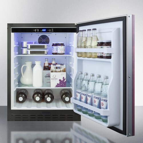 4.2 cu ft mini fridge with freezer top