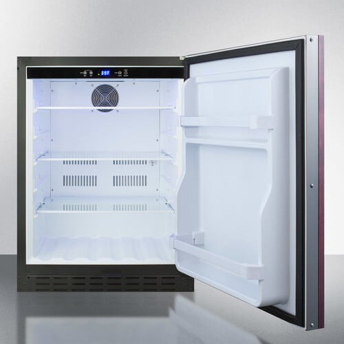 Summit AL55IF 24 Inch Built-In Undercounter Refrigerator with 4.2