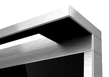 Monogram ZXGP1H1CPSS Minimalist Handle Kit for Undercounter