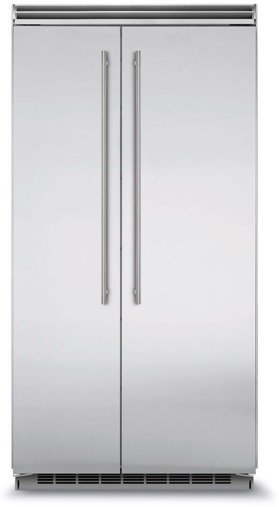 Marvel MP42SS2NS 42 Inch Built-In Side by Side Refrigerator with