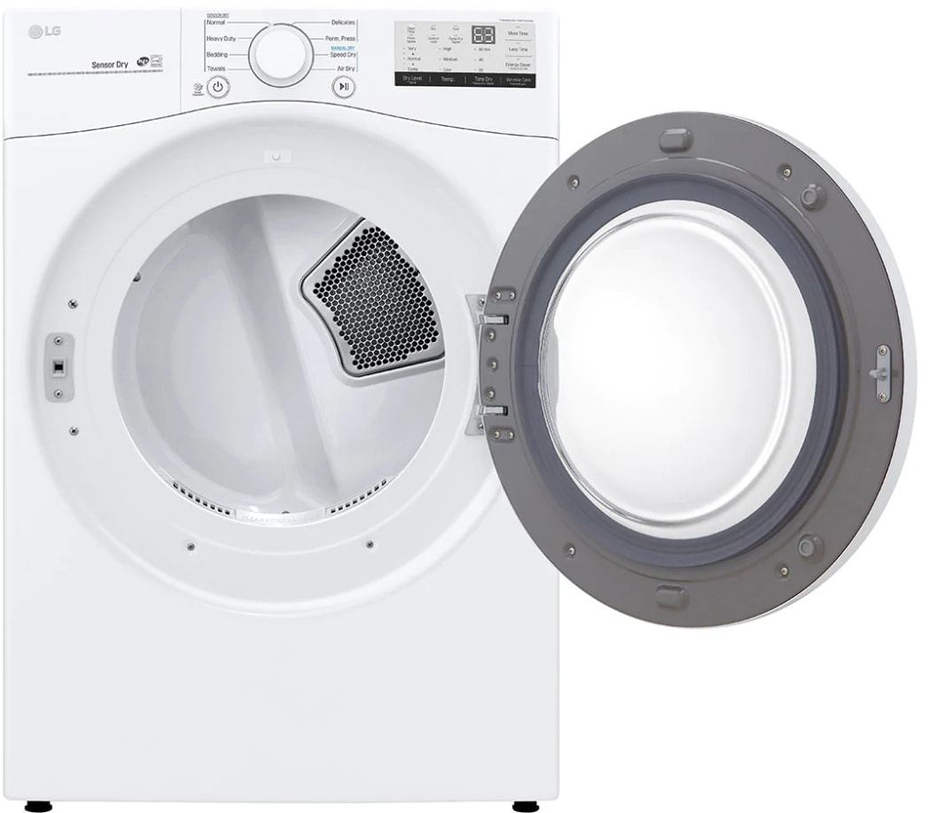 Lg stacked washer & dryer set with front load washer and a859716 on sale