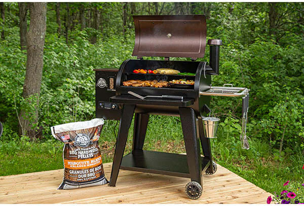 Pit Boss 10514 57 Inch Freestanding Wood Pellet Grill with 849 Sq