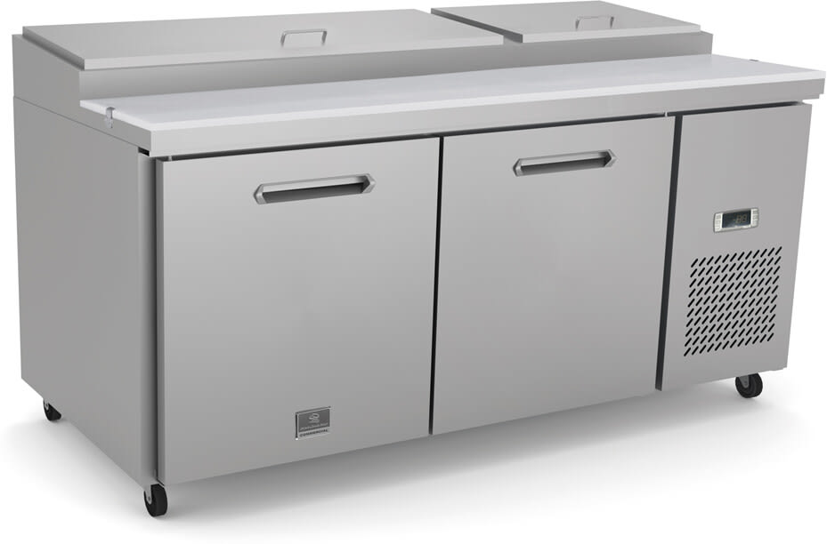 Kelvinator KCHPT729 71 Inch Pizza Preparation Table Refrigerator
