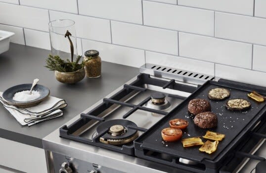 Bertazzoni PRO366BCFEPXT 36 Inch Freestanding Dual Fuel Range with