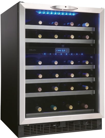 Danby DWC518BLS 24 Inch Built-in Dual Zone Wine Cellar with 51