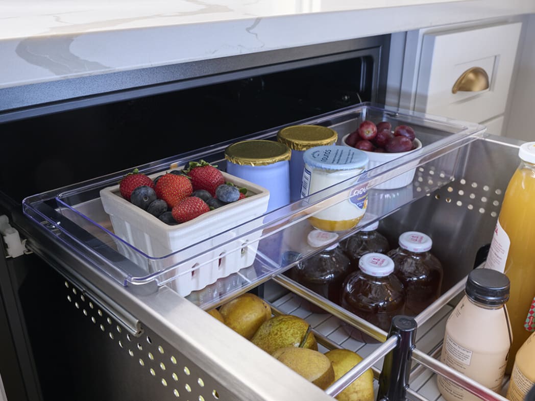 Zephyr PRRFD24C2AP 24 Inch Built-In Undercounter Refrigerator