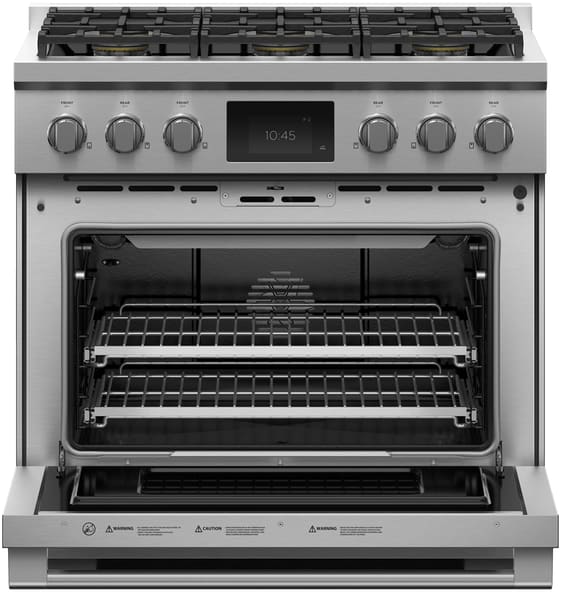 Fisher & Paykel RDV3366N 36 Inch Freestanding Professional Dual