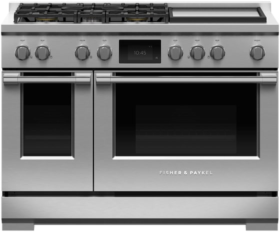 Fisher & Paykel RDV3485GDN 48 Inch Freestanding Professional Dual