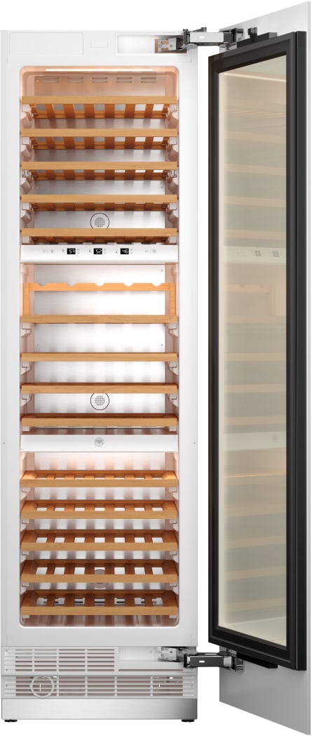 Bertazzoni REF24WCBPNV 24 Inch Panel Ready Triple Zone Wine Cooler