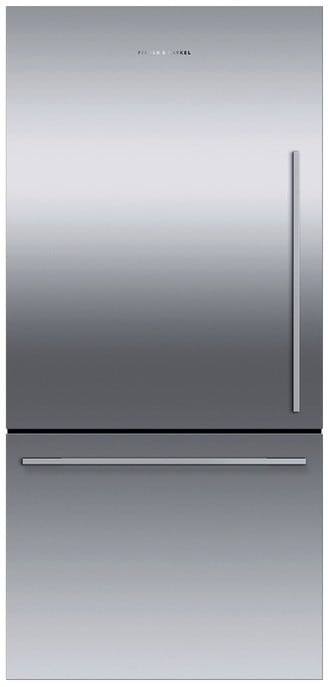 Fisher Paykel RF170WDLJX5 32 Inch Counter Depth Freestanding Bottom Mount Refrigerator with 17.1 Cu. Ft. Total Capacity ActiveSmart Foodcare