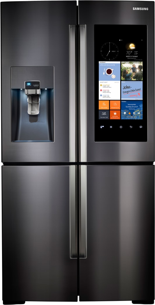 Samsung RF22K9581SG 36 Inch Counter Depth 4-Door Refrigerator with