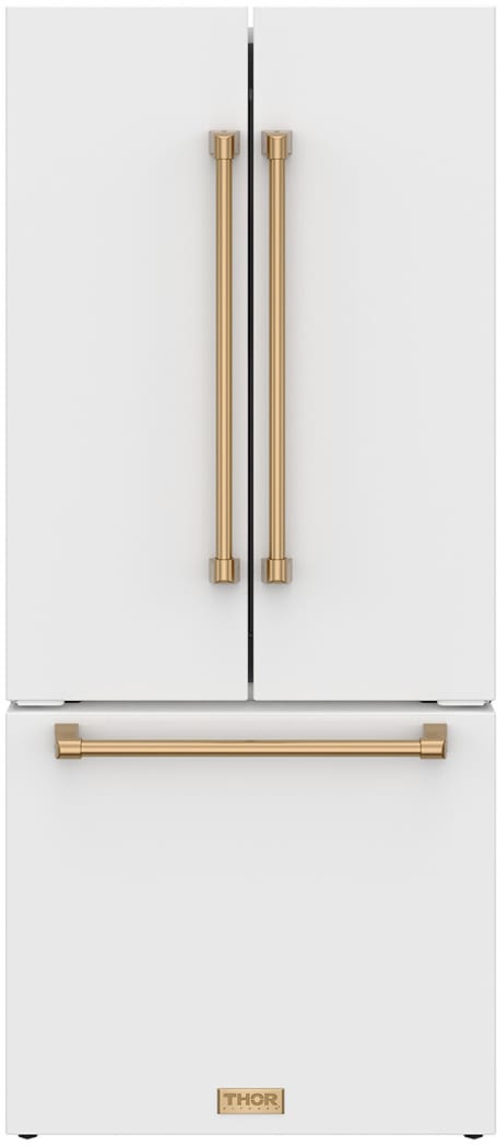 Thor Kitchen RF3017FFDWBRZ 30 Inch Freestanding French Door