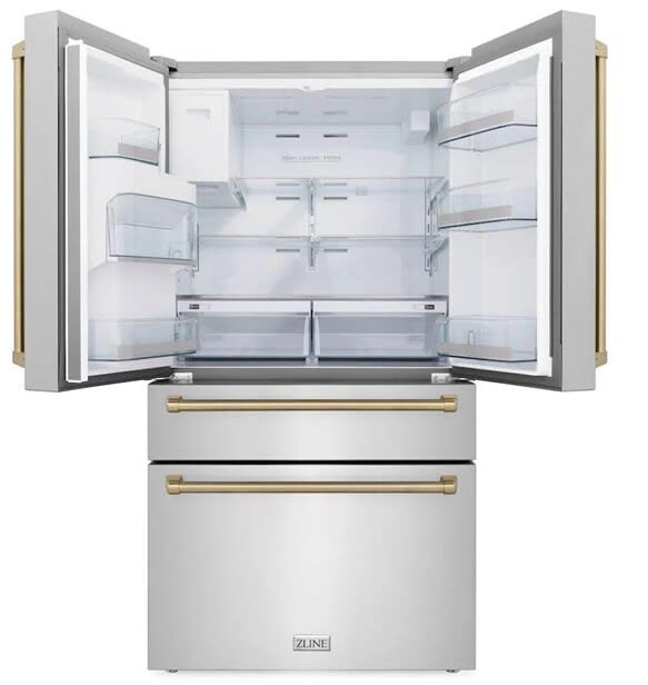 ZLINE RFMZW36CB 36 Inch Counter-Depth 4-Door French Door