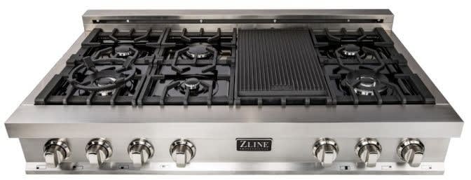 ZLINE RT48 48 Inch Gas Rangetop with 6 Italian Sealed Burners