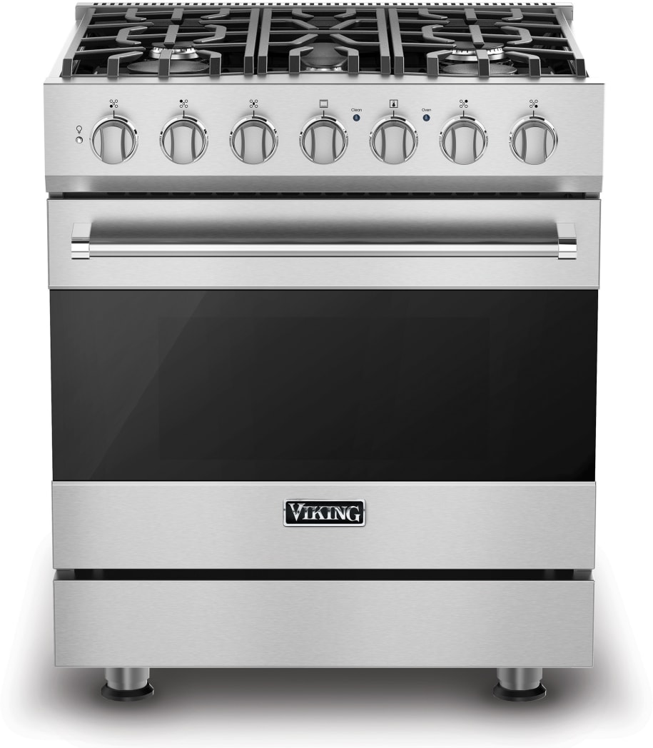 Viking RVGR33025BSS 30 Inch Freestanding Gas Range with Sealed