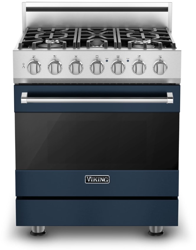 Viking RVGR33025BSB 30 Inch Freestanding Gas Range with Sealed