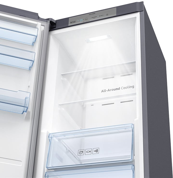 Samsung RZ11M7074SA 24 Inch Upright Convertible Freezer with 11.4