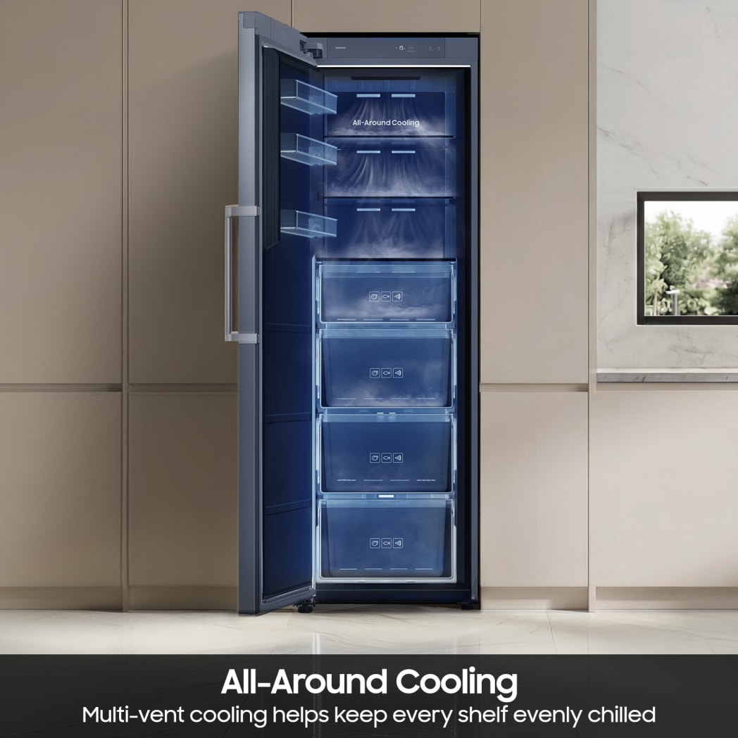 Samsung RZ40H11PETAA 24 Inch Upright Convertible Freezer with 11.4