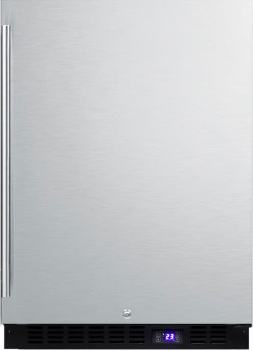 S Summit SPFF51OSCSS 24 Inch Outdoor Undercounter Freezer with