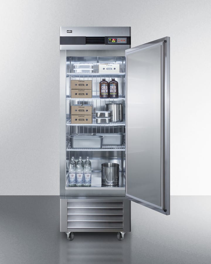 Summit SCRR232 28 Inch Freestanding Column Commercial Refrigerator