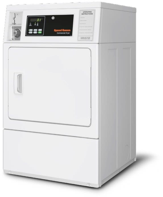 Speed Queen SDENYAGS173TW01 27 Inch Commercial Electric Dryer with