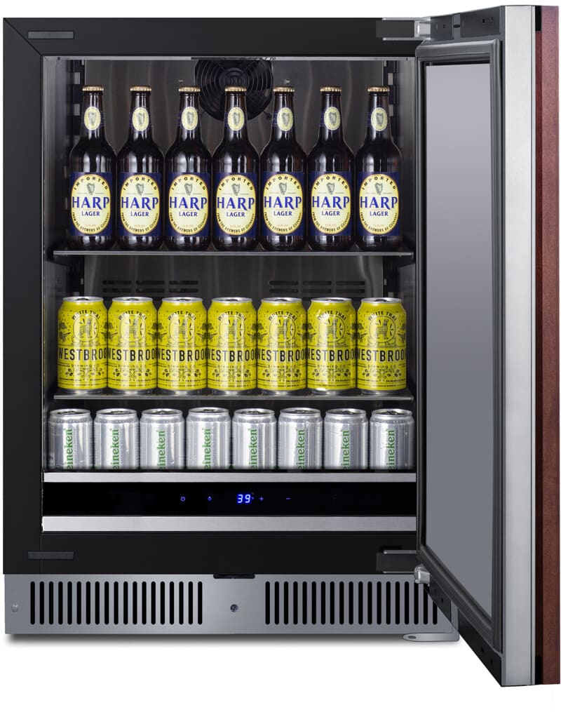 Summit SDHR2444PNRLHD 24 Inch Built-In Undercounter Refrigerator